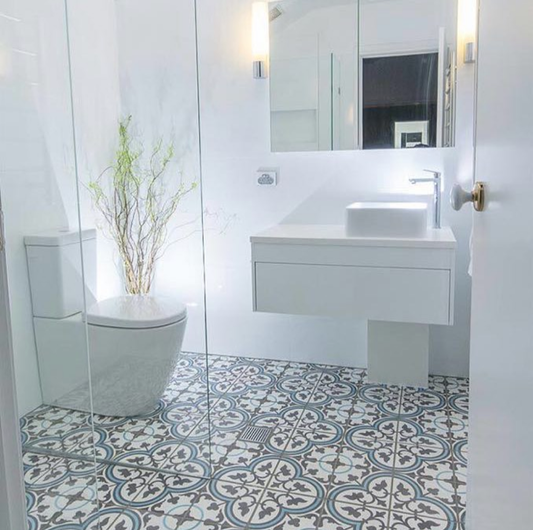 The Latest Trends in Kitchens and Bathrooms: Cement & Zellige Tiles