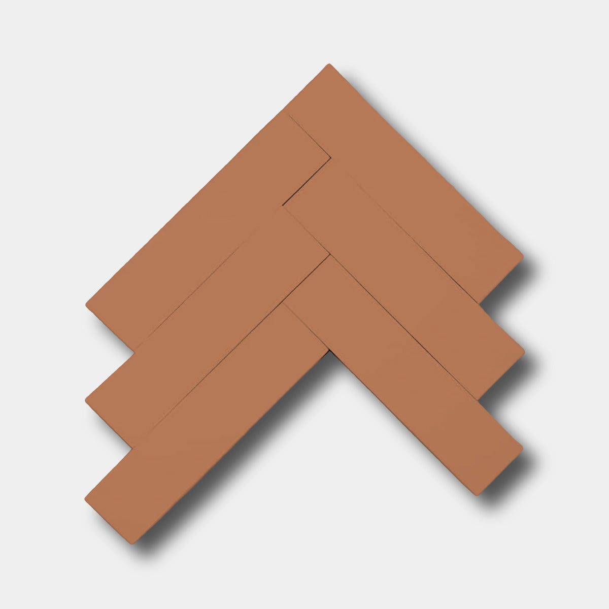 2X12-Solid Terracotta