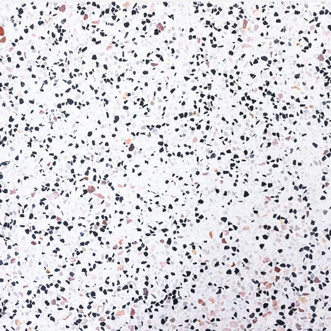The TERRAZZO 24X24 - Palm Springs tile by New York Cement Tile offers stylish, durable flooring with unique chip patterns.