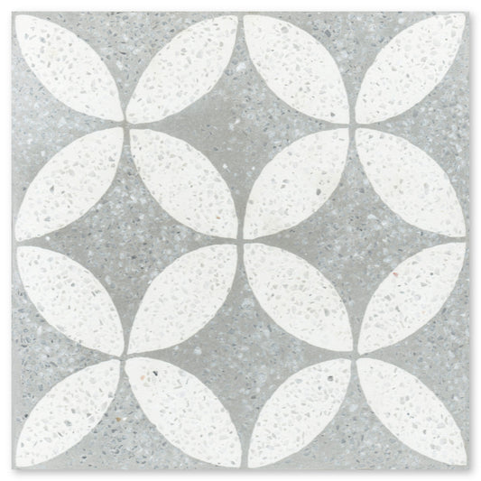 Terrazzo 8x8- Circulos B Urban Gray