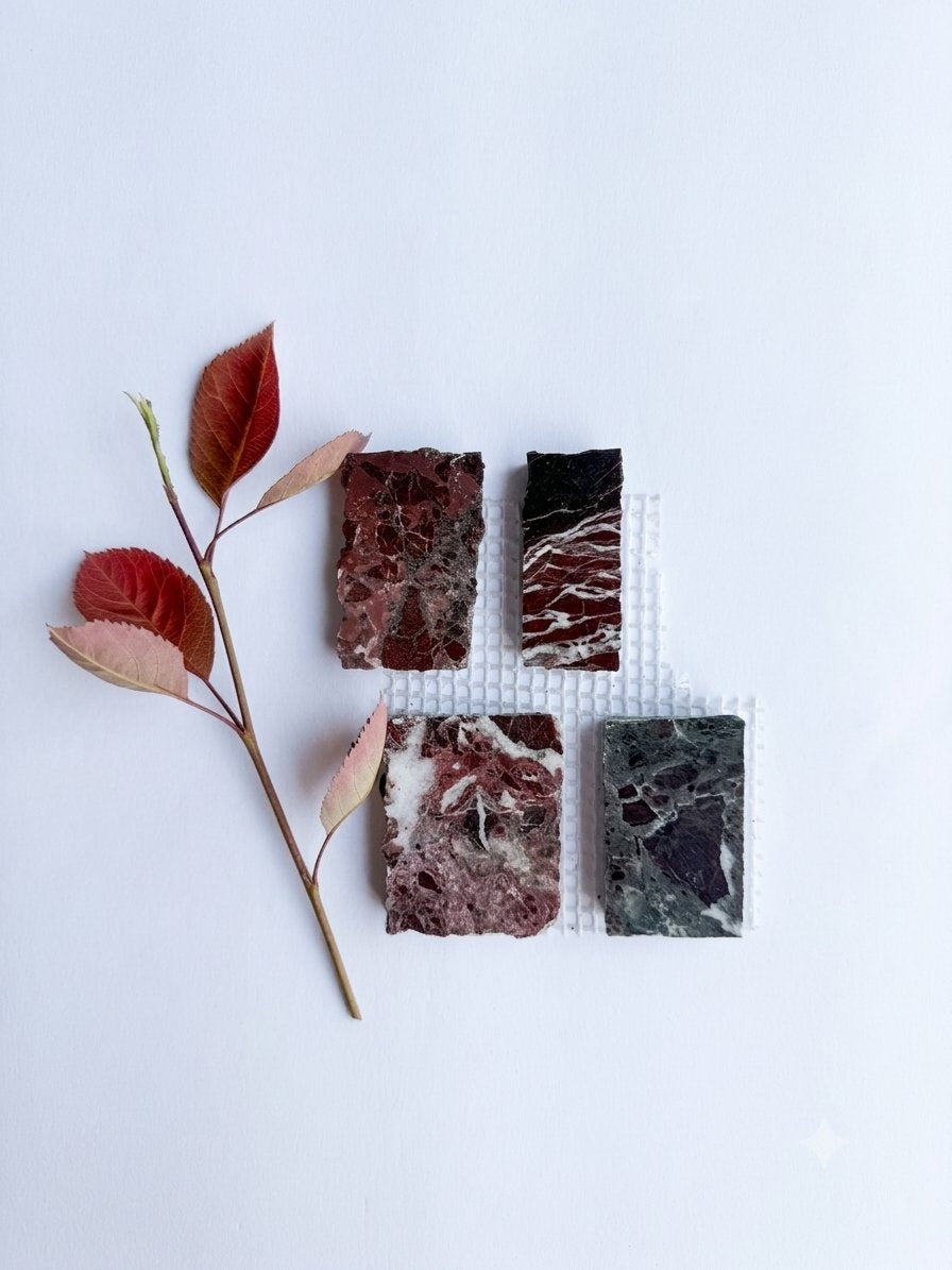 Scarpa I Red Jasper Marble Mesh