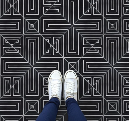 Circuitry Black & White Evening