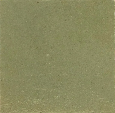 The Olive Grove 2X2 Sample by New York Cement Tile is a muted olive-green square tile with a textured surface.
