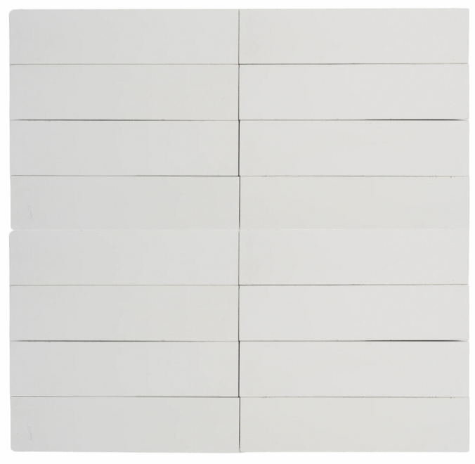 2X8 Solid white