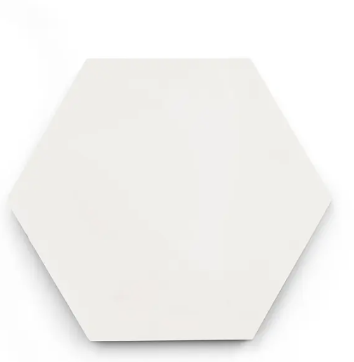 Solid Hex- White
