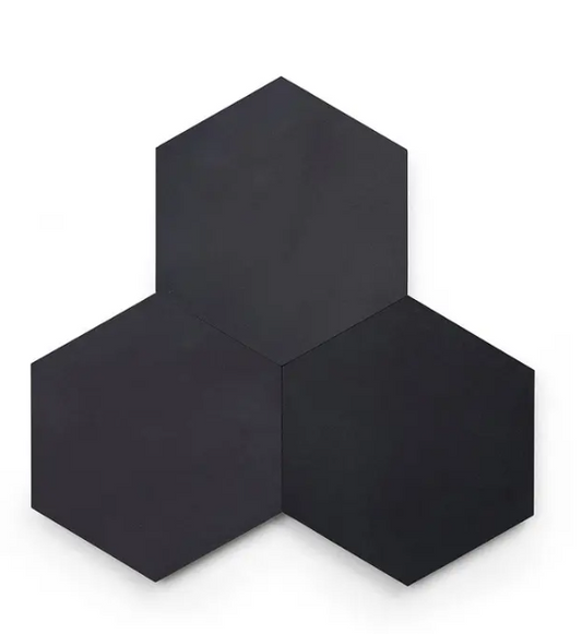 Solid Hex-Black
