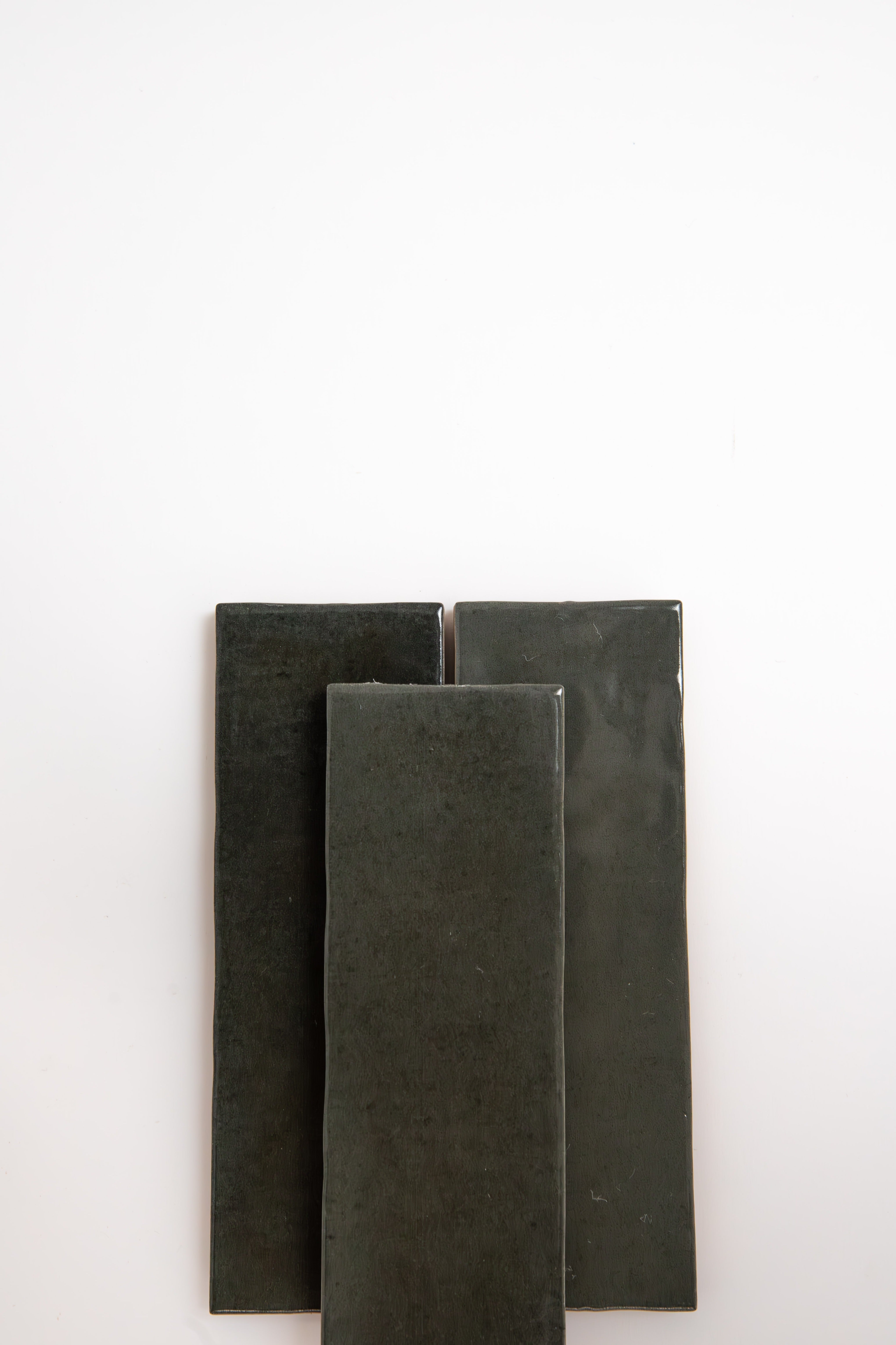 Cottage Ivy Bibury Dark Green 2x6 Glossy