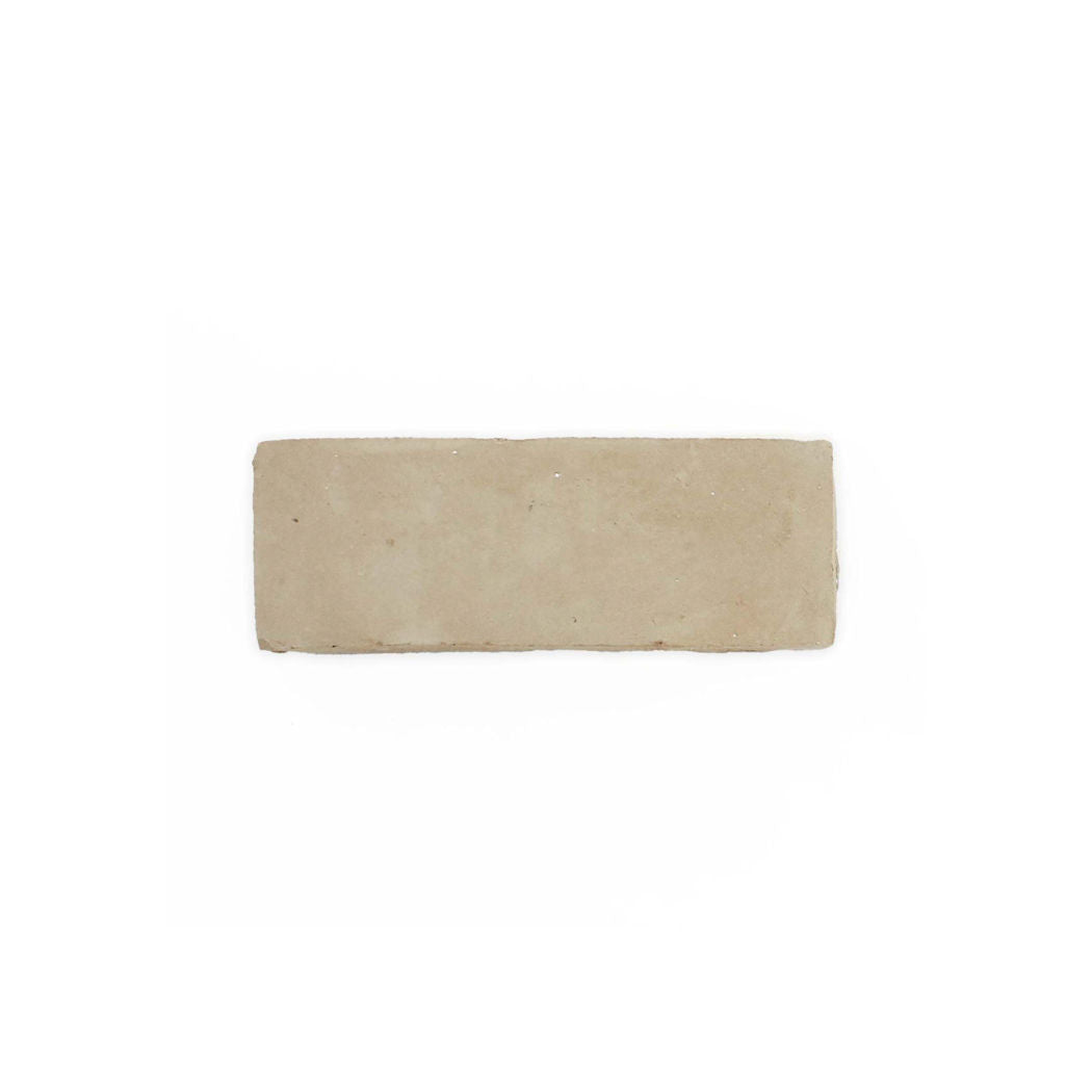 An Earthy Clay Unglazed (2x6) tile by New York Cement Tile is centered on a plain white background.
