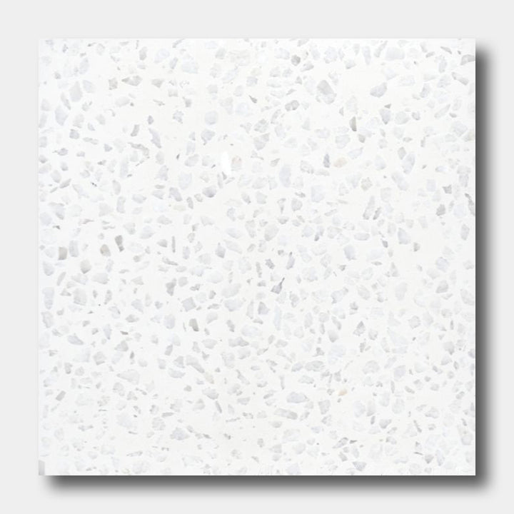 Terrazzo 8x8- Solid White