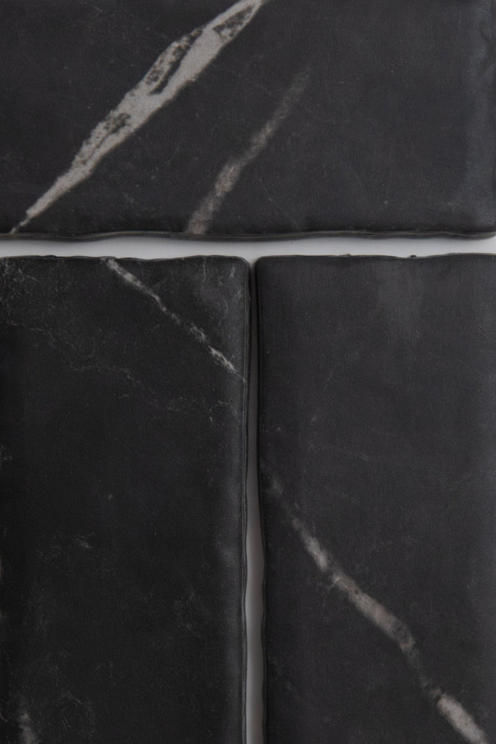 Tosca Black Marble 2x10 tile