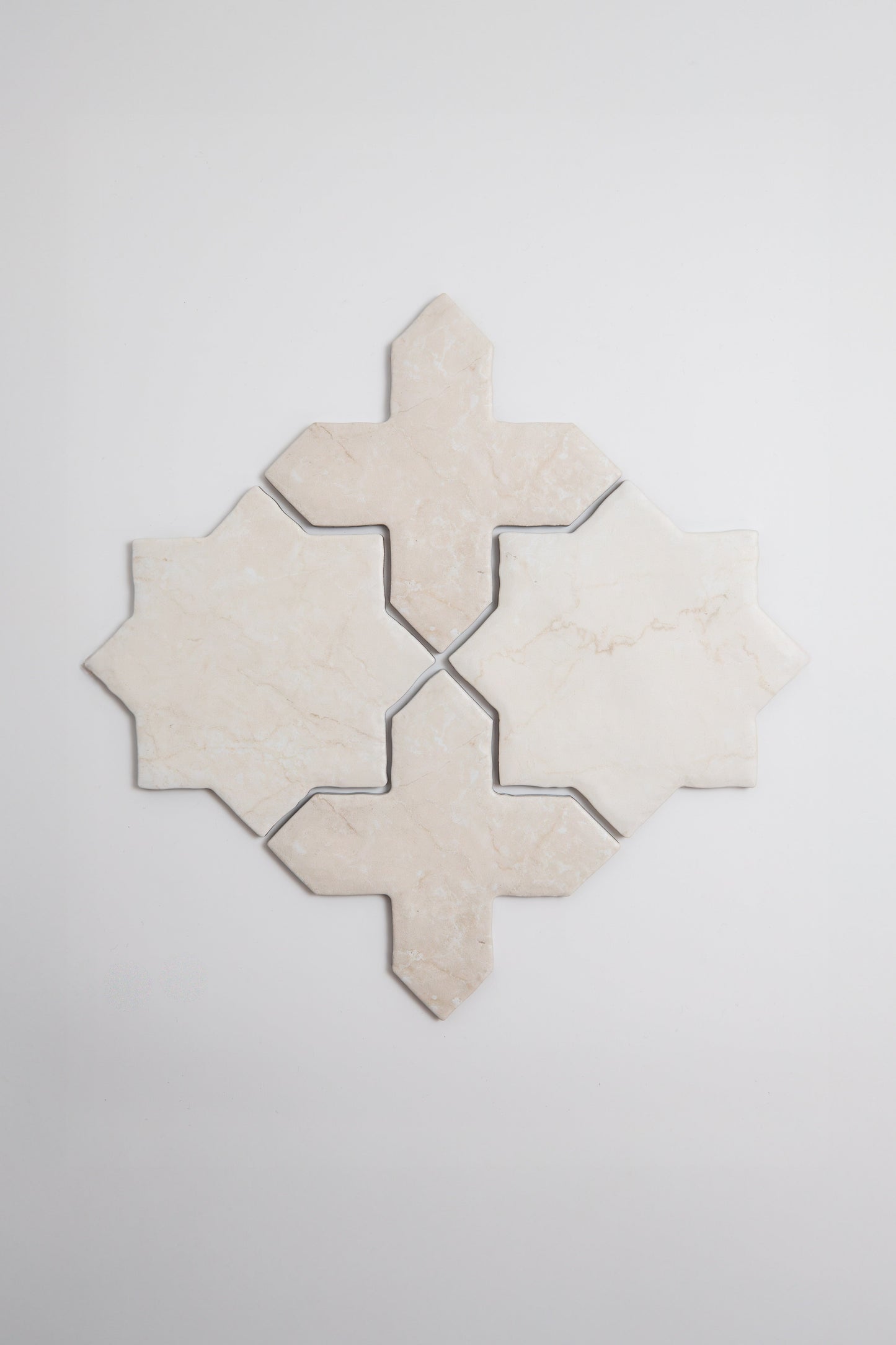 Tosca Botticino Cross-Star tile