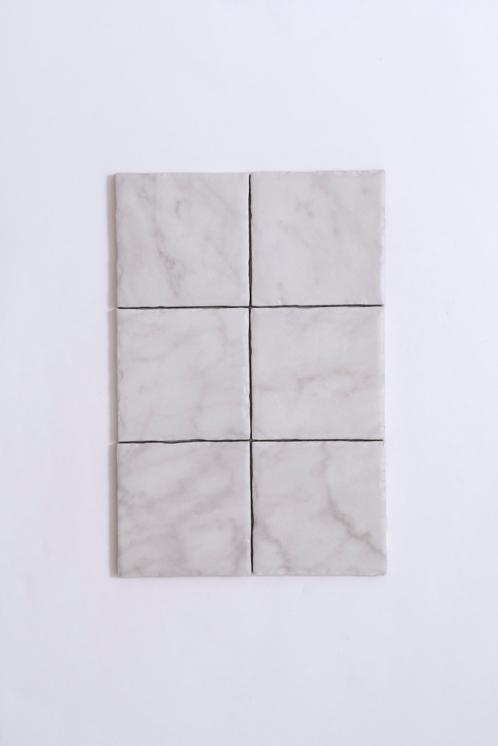 Tosca White Carrara 4x4 tile