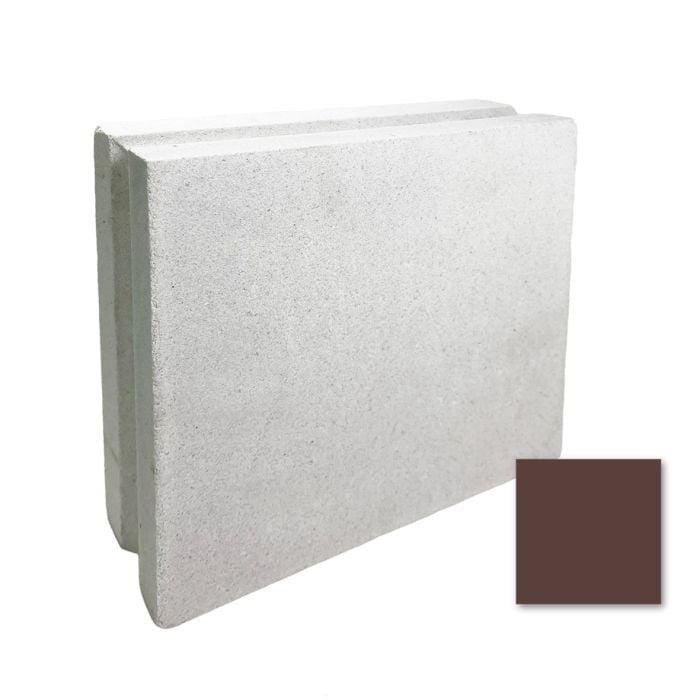 A Windy Sixty-Five cement board by New York Cement Tile stands upright; a brown mid-century swatch is in the bottom right corner.