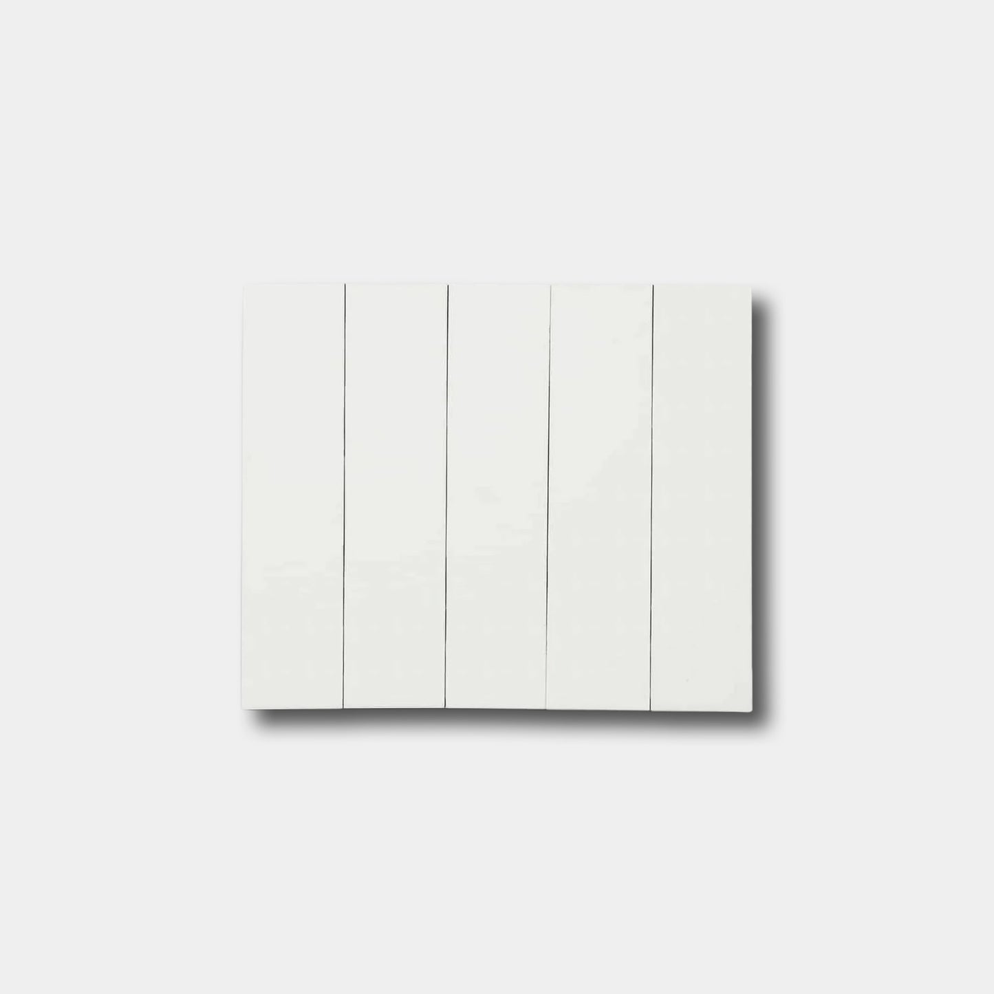 2X8 Solid white