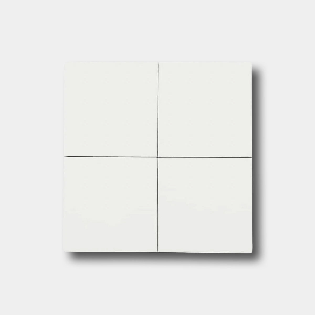 1100- Solid White 4x4