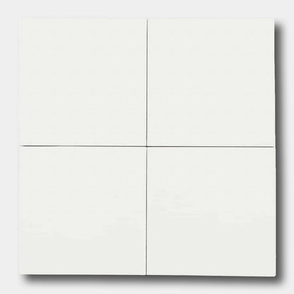 1100- Solid White 8x8