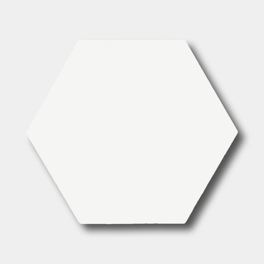 Solid Hex- White