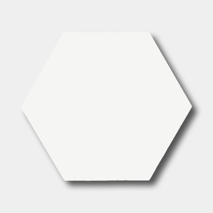 Solid Hex- White