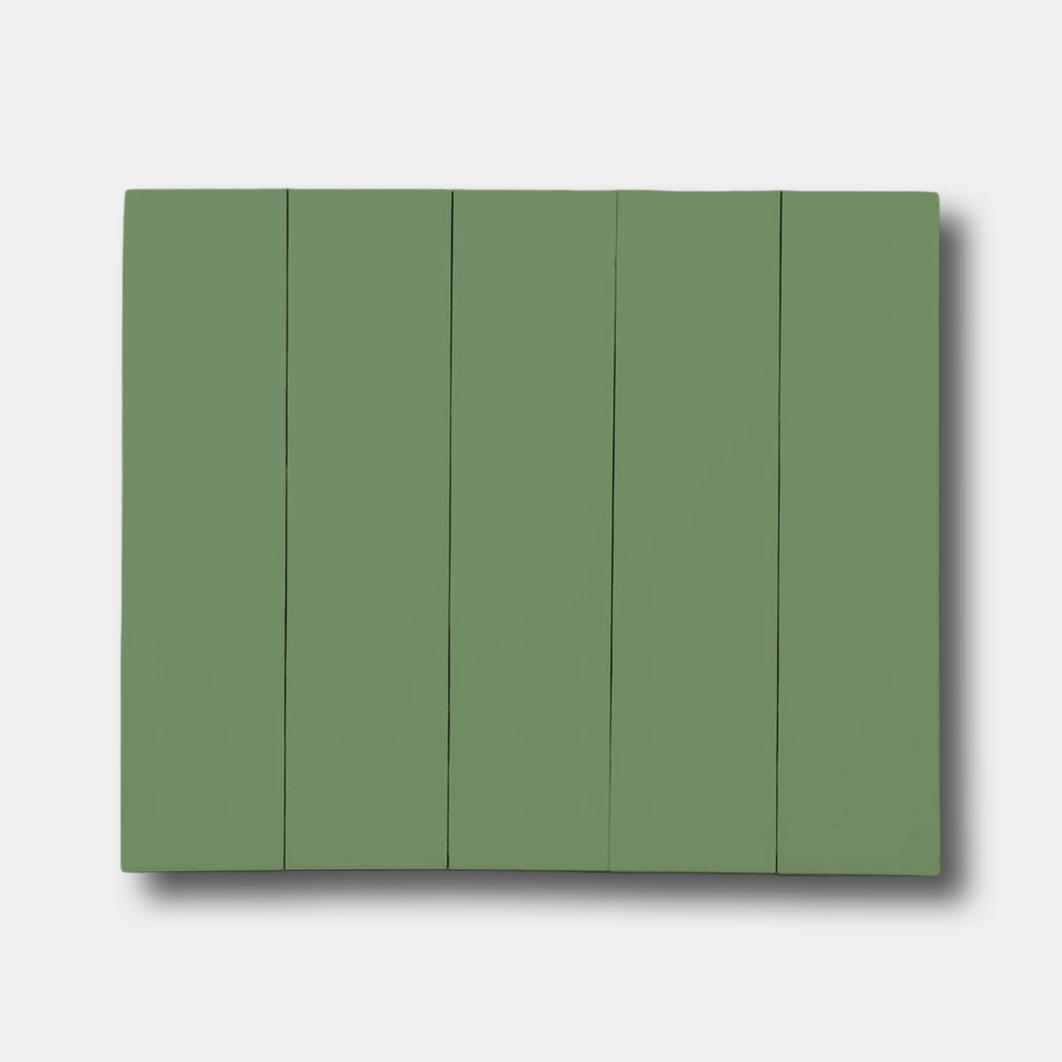 2X12-Solid Gemstone Green