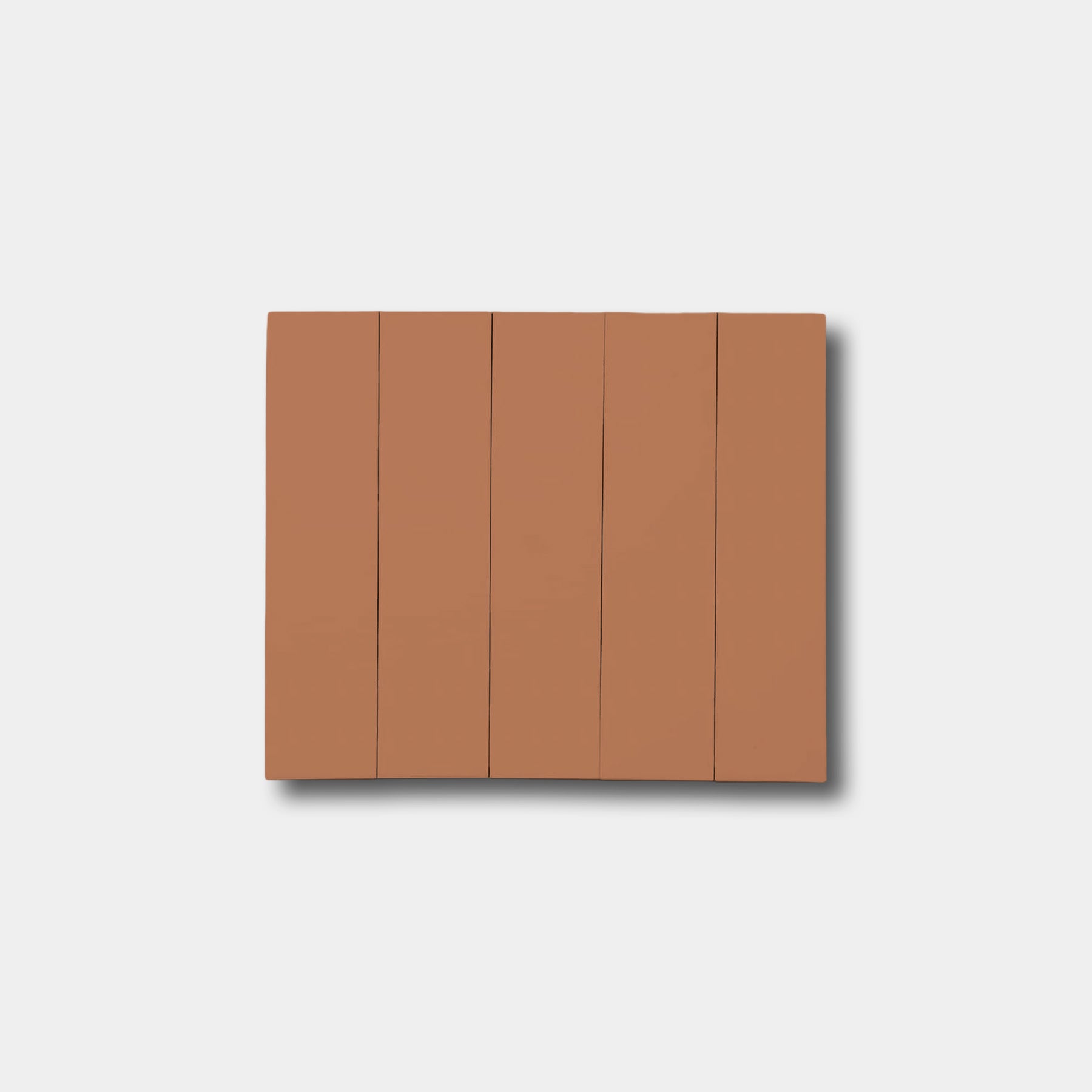 2X8-Solid Terracotta
