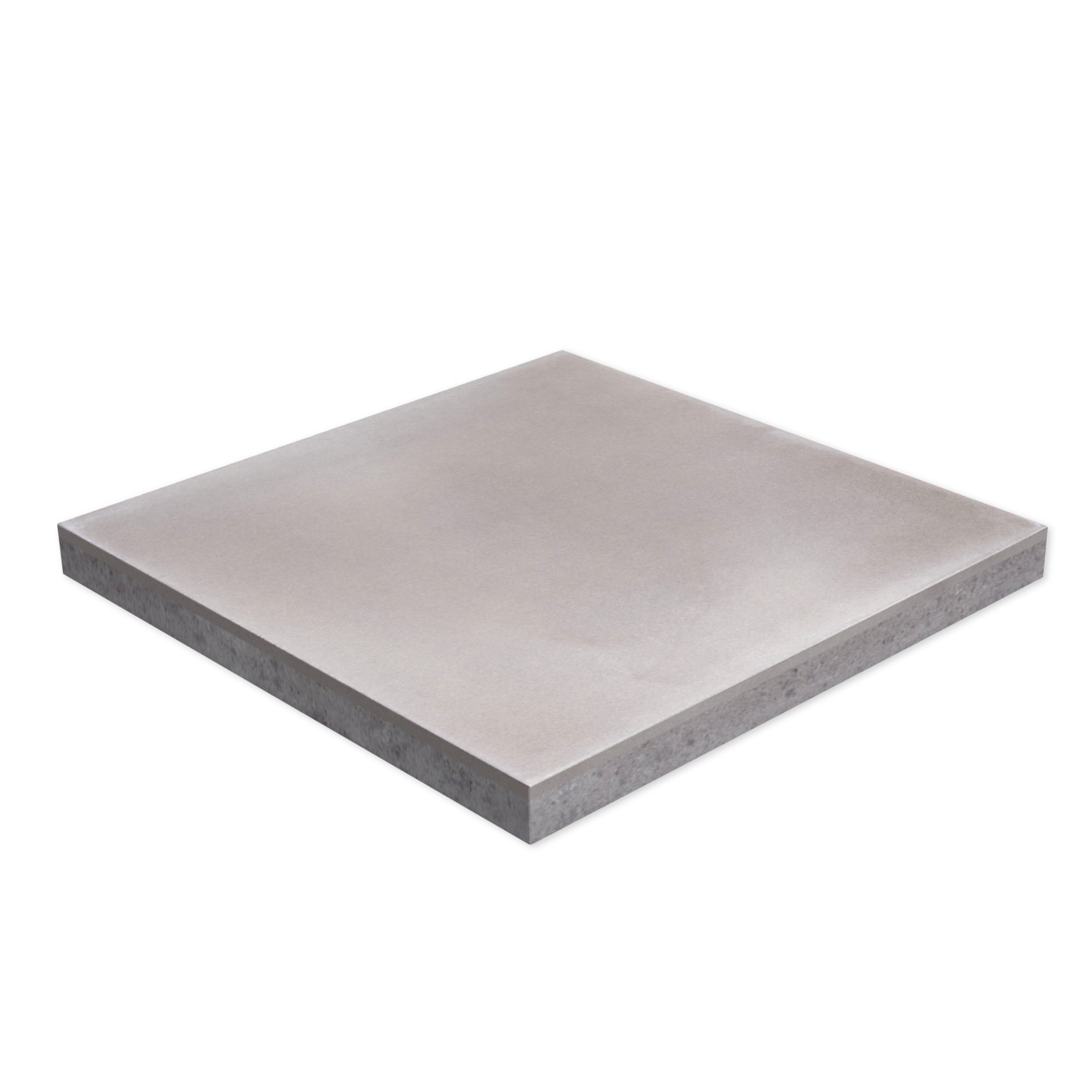The 2201-Solid, Sample by New York Cement Tile is a square gray concrete paver shown on a white background at an angle.