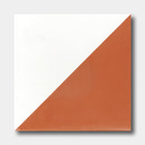N20-139 Terracotta & White