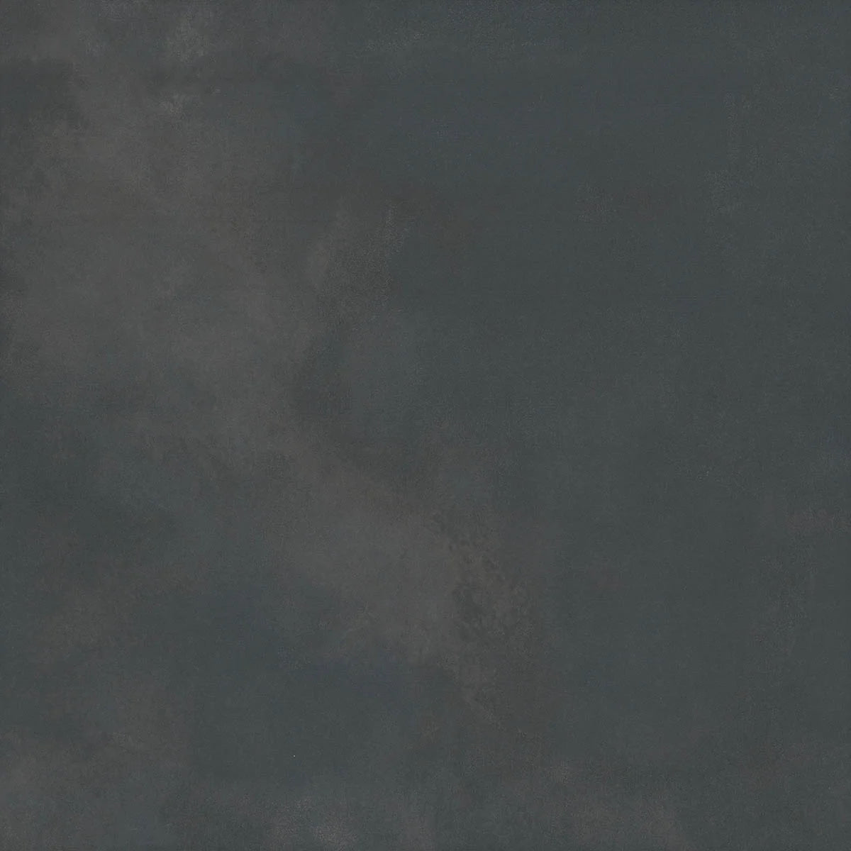 Charcoal - Cosmopolitan - Sample by New York Cement Tile features a dark gray, matte, brushed concrete look with subtle shading.