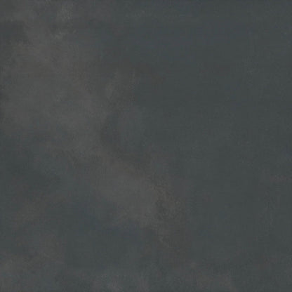 Charcoal - Cosmopolitan - Sample by New York Cement Tile features a dark gray, matte, brushed concrete look with subtle shading.