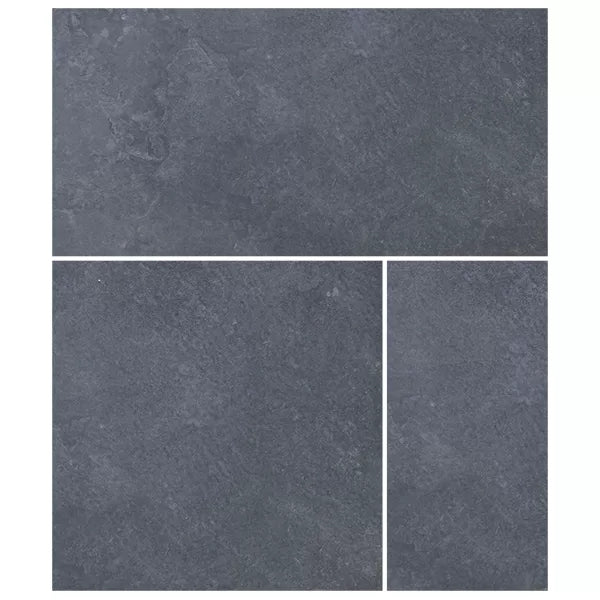 Close-up of Coal - Modular Pattern Mini, Extra Sample tile by New York Cement Tile.