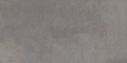 Steel - Cosmopolitan Sample by New York Cement Tile: textured gray brushed concrete look, matte finish, subtle color variations.
