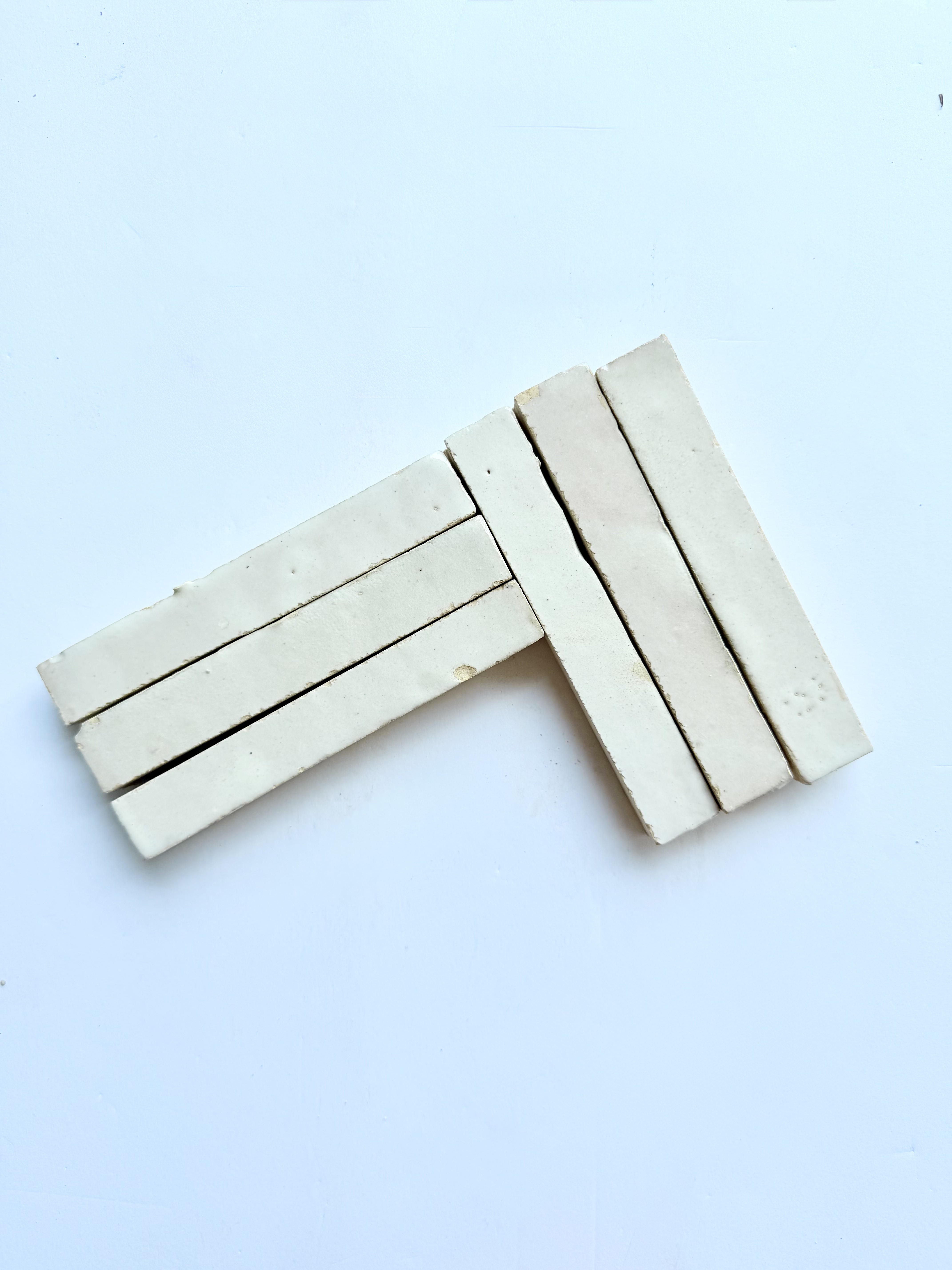 Slim Glazed Pearl Grey (5½"x⅞")