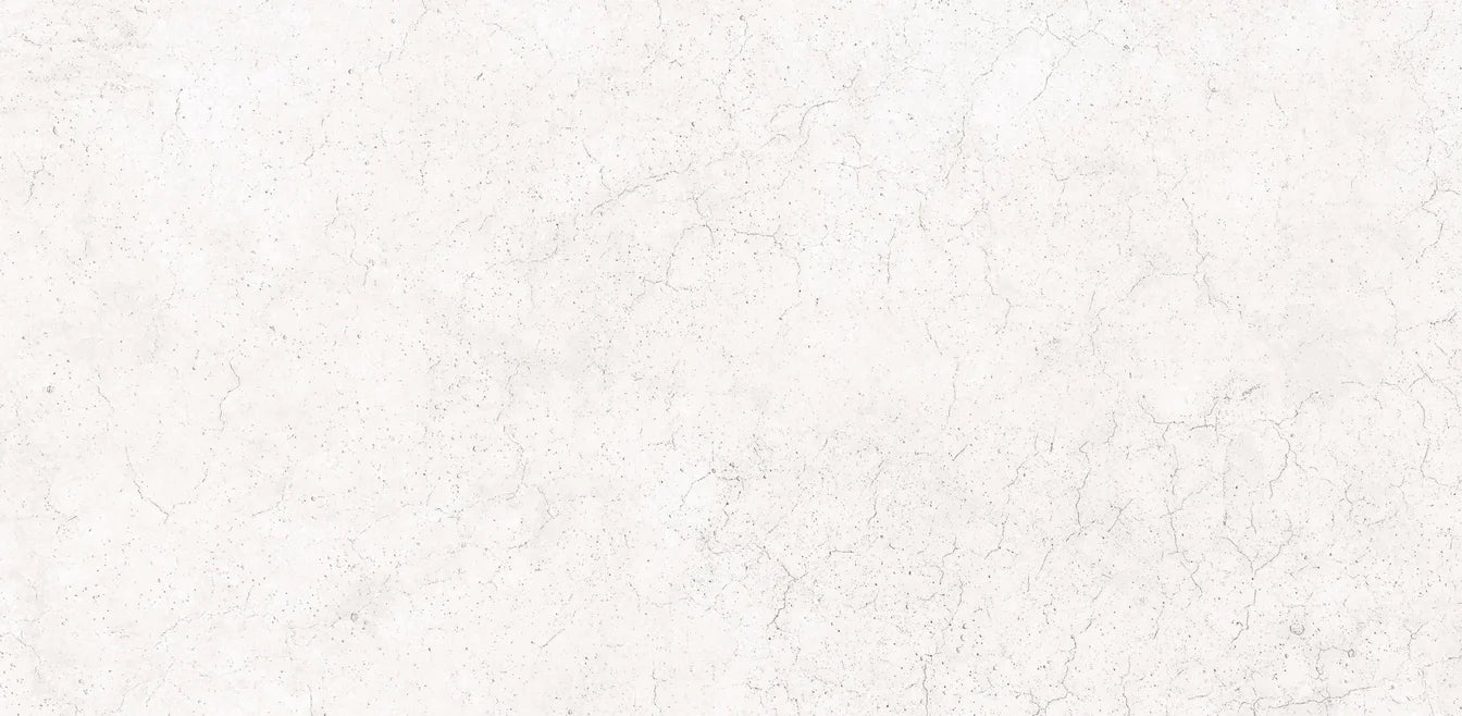 White - Network - Sample by New York Cement Tile: light gray, subtly cracked surface for an industrial concrete tile look.