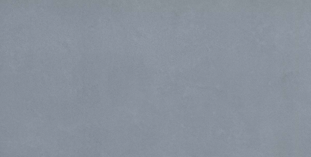 The AGIO 24" x 47" SLIM-Turchino by New York Cement Tile offers a smooth gray matte surface, perfect with decorative tiles.