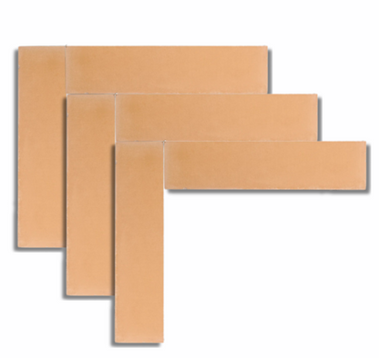 2X8-Solid Terracotta