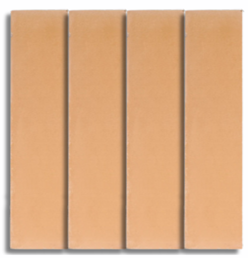 2X8-Solid Terracotta