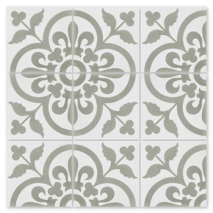 N20-052 Grey & White , Sample