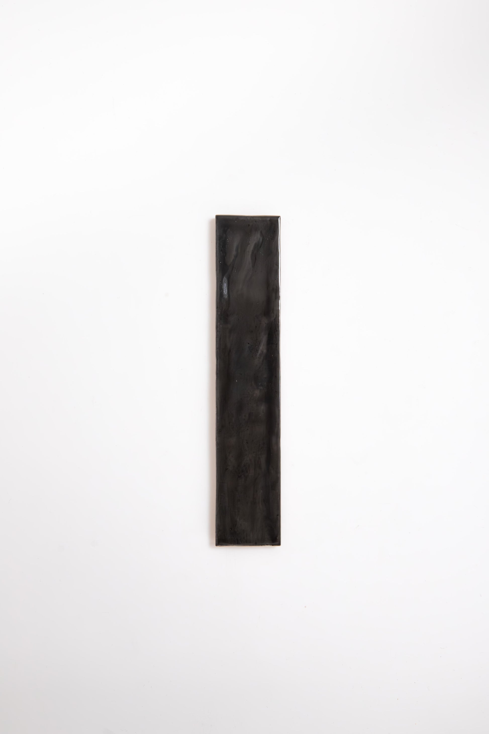 A Cobbled Graphite, Extra Sample tile by Cottage Ivy is centered on a plain white background.