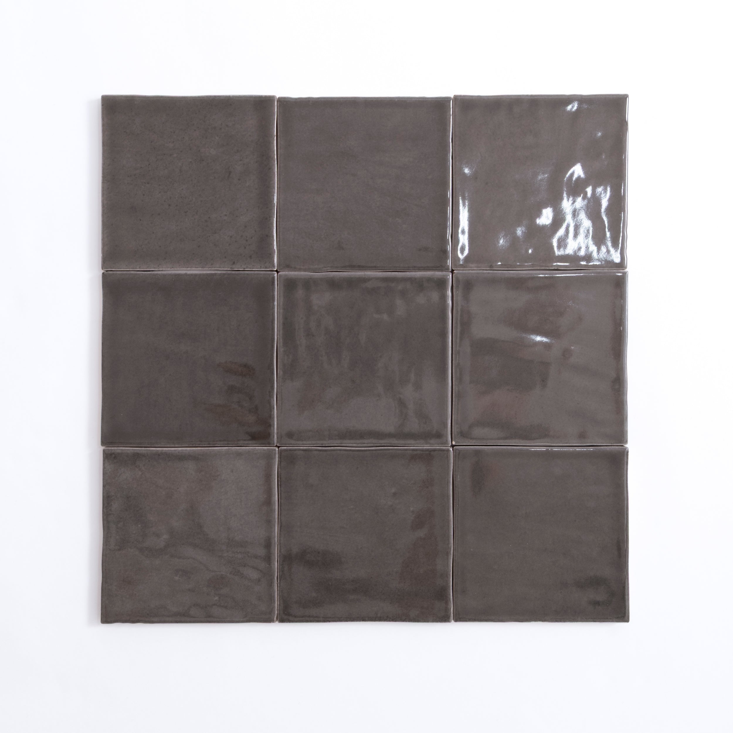 Cottage Ivy Cobbled Graphite 4x4 Glossy