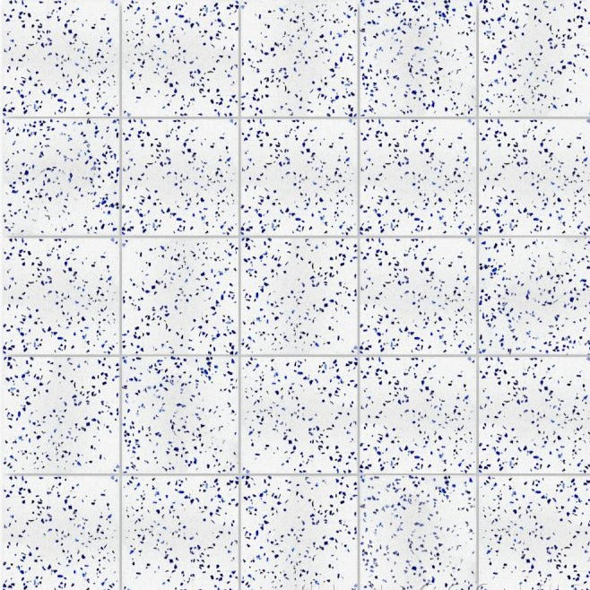 Terrazzo 12X12 - Large Cobalt Kissed