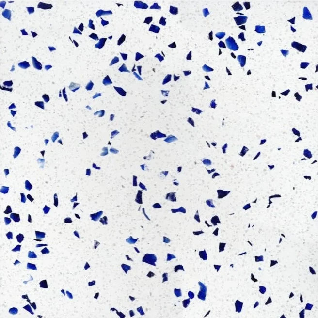 Terrazzo 12X12 - Large Cobalt Kissed