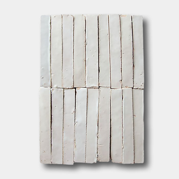 Slim Glazed Ivory Cloud (5½"x⅞")