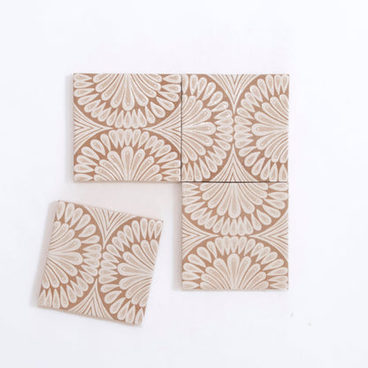 Mexican Sand Deco tile by New York Cement Tile.