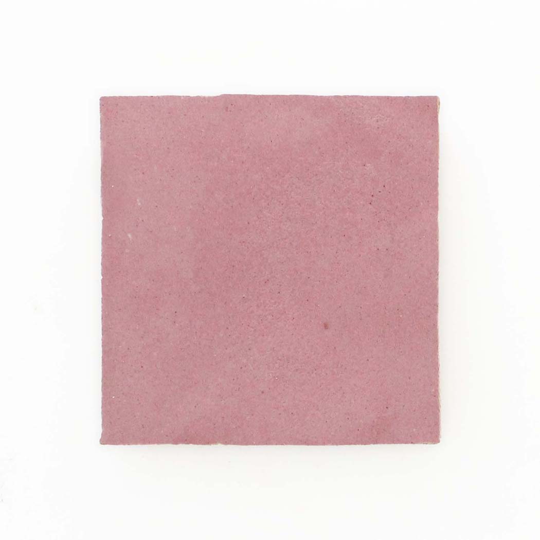 A single Vintage Rose 2X2 tile by New York Cement Tile, matte finish, shown on a plain white background.