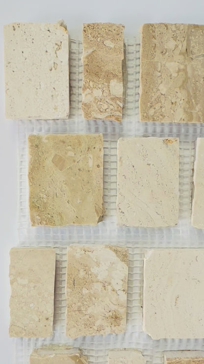 Scarpa I Golden Desert Mosaic Marble Mesh