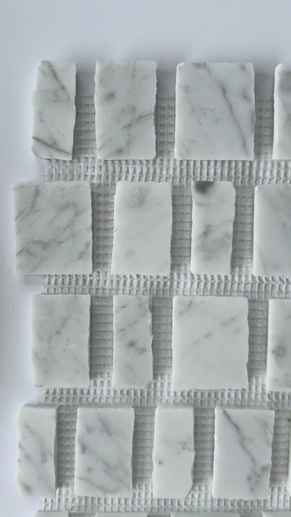 Scarpa I Carrara Mosaic Marble Mesh