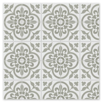 N20-052 Grey & White , Sample