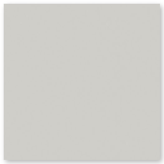 A plain, light gray square tile with a smooth surface and subtle shading along the right and bottom edges.