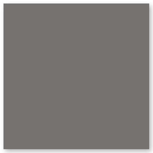 A solid gray square with a slight shadow on the right and bottom edges, giving a subtle three-dimensional effect.