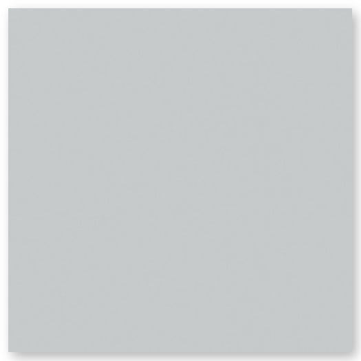 A plain, solid light gray square with a slight shadow along the right and bottom edges.