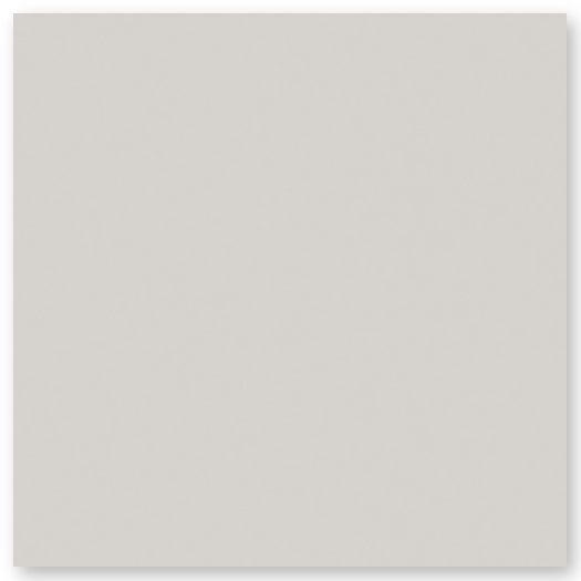 A plain, light gray square tile with a smooth, matte finish and no visible patterns or textures.